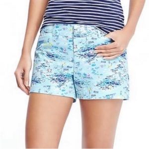 Old Navy Summer Twill Pixie Shorts Womens size 8